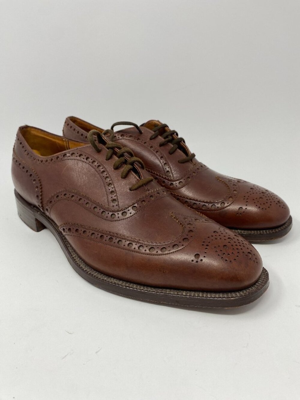 Vintage Church's Custom Grade Chetwynd Wingtip Brogues Oxford Shoes US/CAN 9.5 D